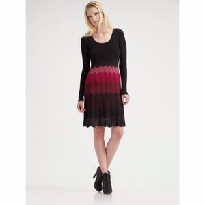NWT LAUNDRY by Shelli Segal Zig Zag Dress